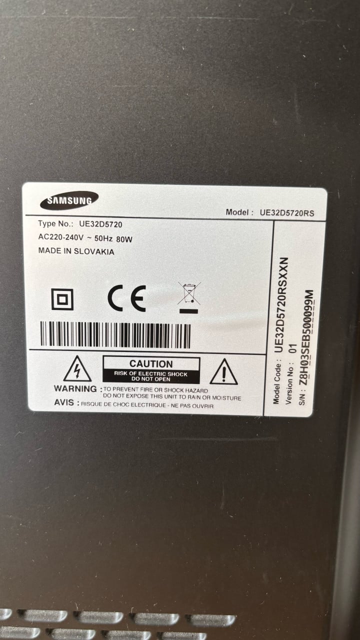 Samsung tv 32"