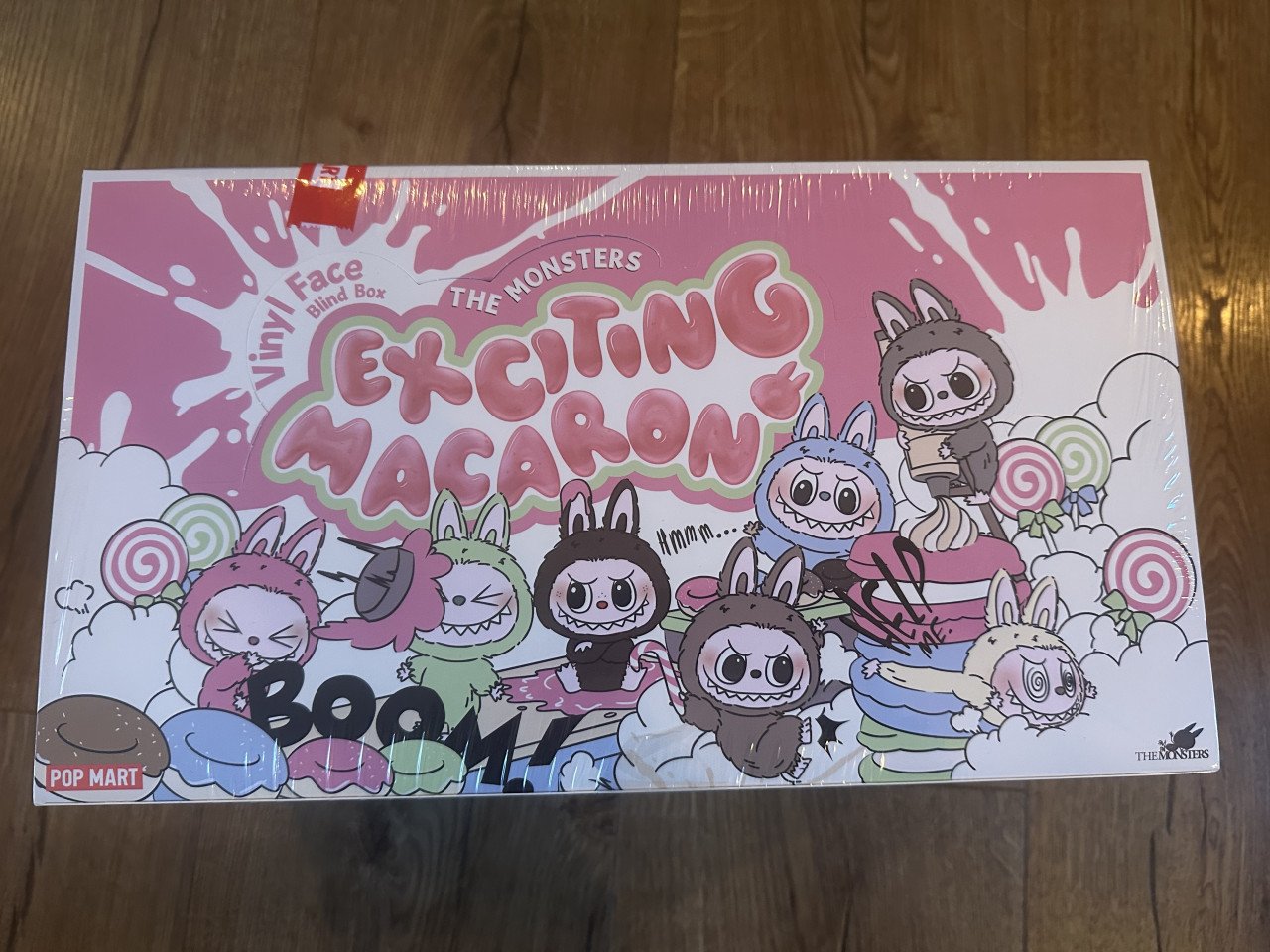 POP MART THE MONSTERS LABUBU - Exciting Macaron Vinyl Face (100% Origineel)