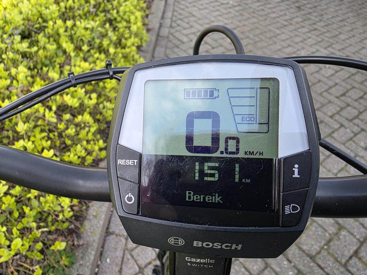 Schitterende Gazelle Orange C8 met Bosch middenmotor