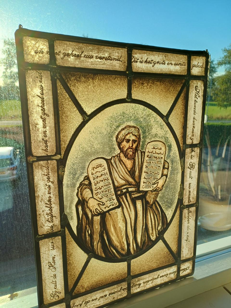 Mozes met 10 geboden