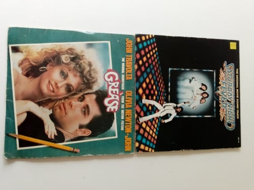LP Grease en Saturday night fever