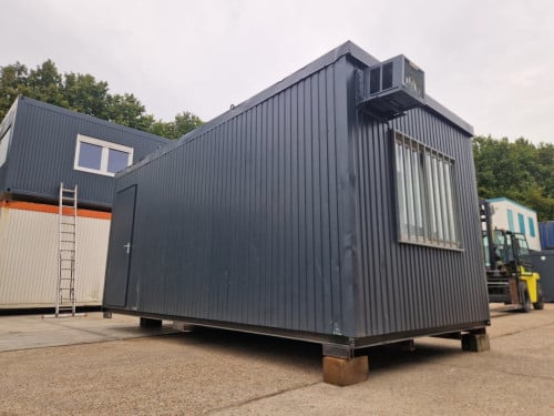 6x3m kantoorunit / woonunit / schaftkeet / bouwkeet