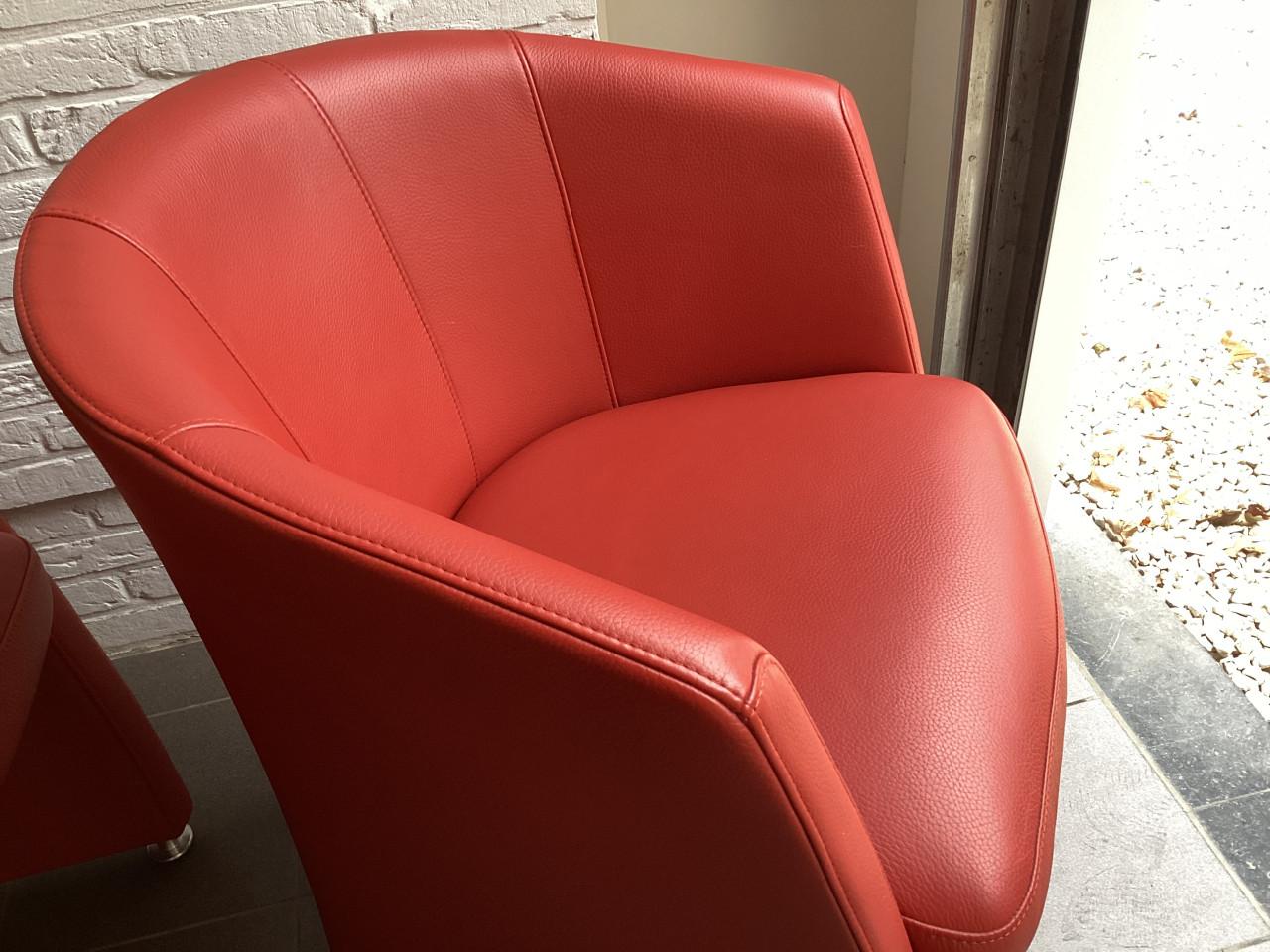 Rolf Benz stoelfauteuils  RB7300(4 stuks)als nieuw