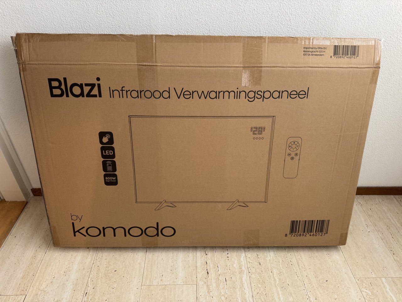 Komodo Infrarood Verwarmingspaneel