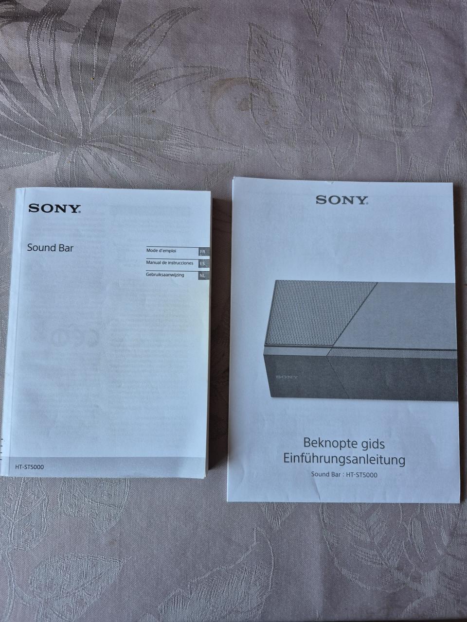 Sony Soundbar HT-ST5000+subwoofer