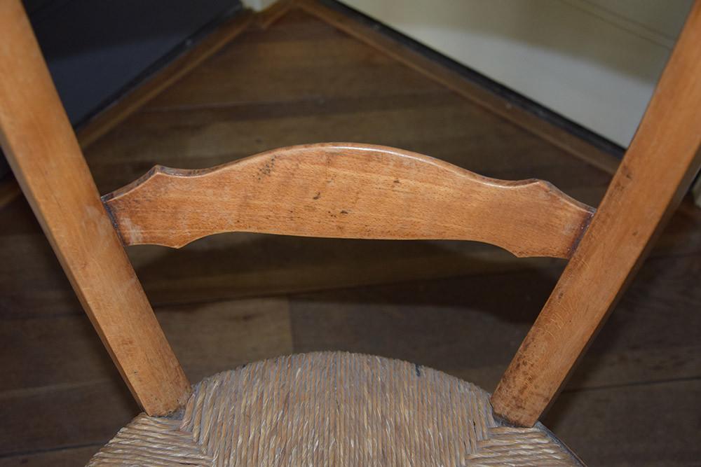 Antieke oud Hollandse keuken stoel *~* Nostalgisch