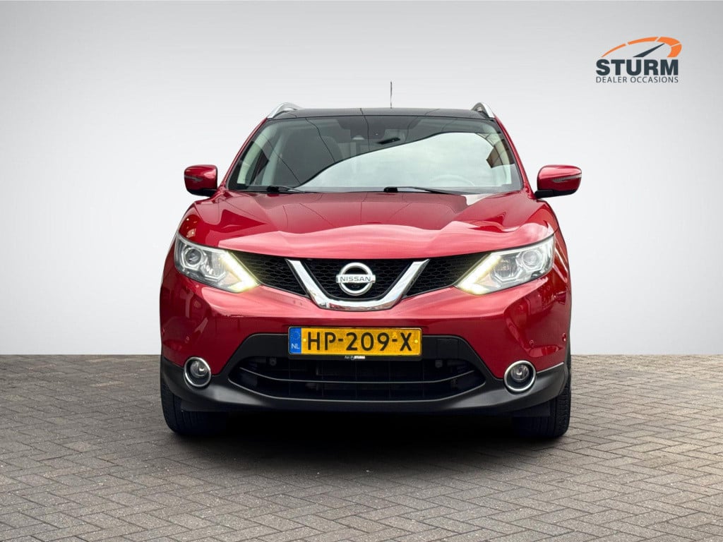 Nissan Qashqai 1.2 tekna | trekhaak | navigatie | leder | 360° camera | sto