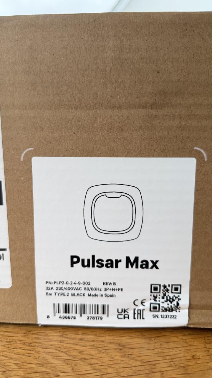 Wallbox Pulsar Max 2 NIEUW IN DOOS