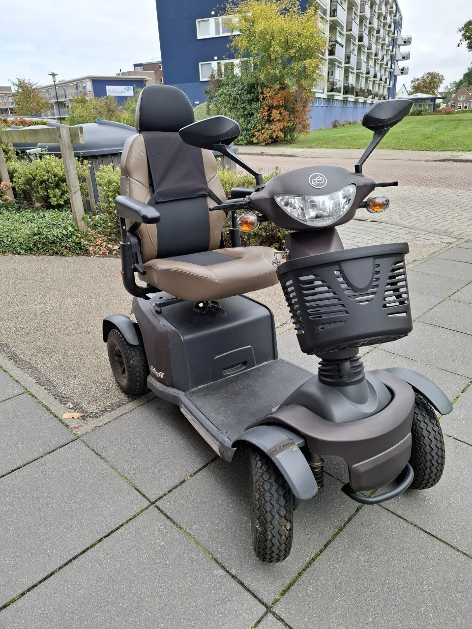 Te koop: Scootmobiel Galaxy 2 met een bereik van 65 km.