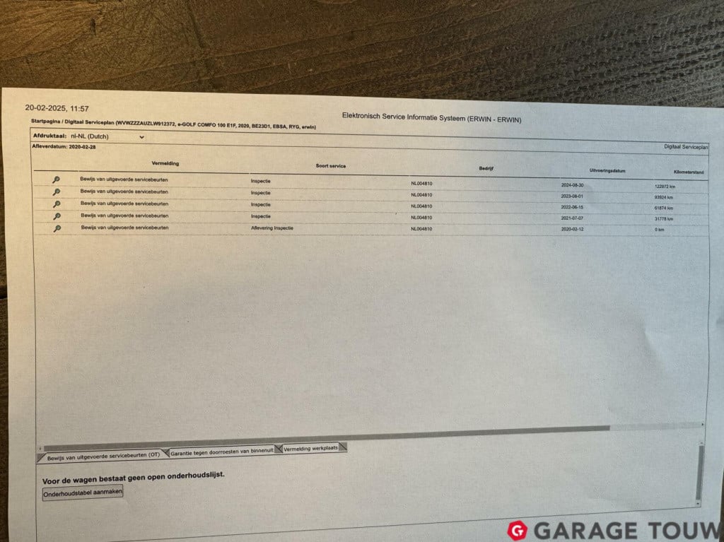 Volkswagen E-golf e-dition 35,8 kwh warmtepomp