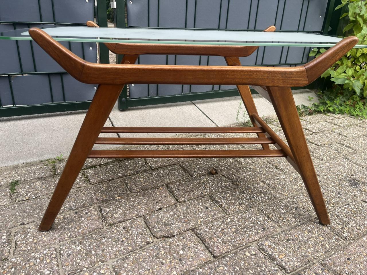 Vintage Mid-Century Teakhouten Salontafel