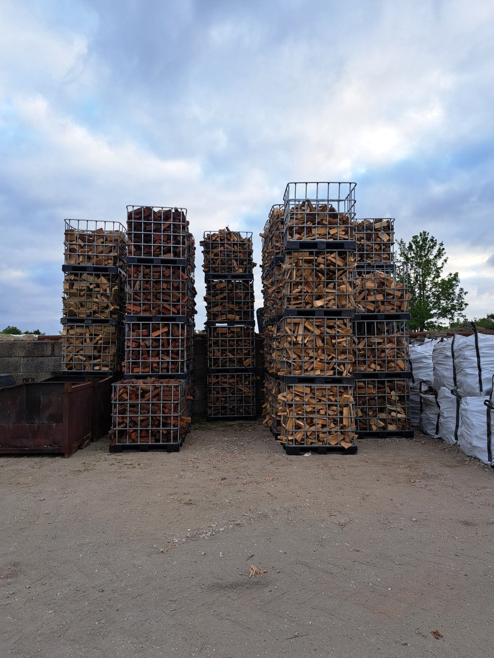 Eiken haardhout brandhout