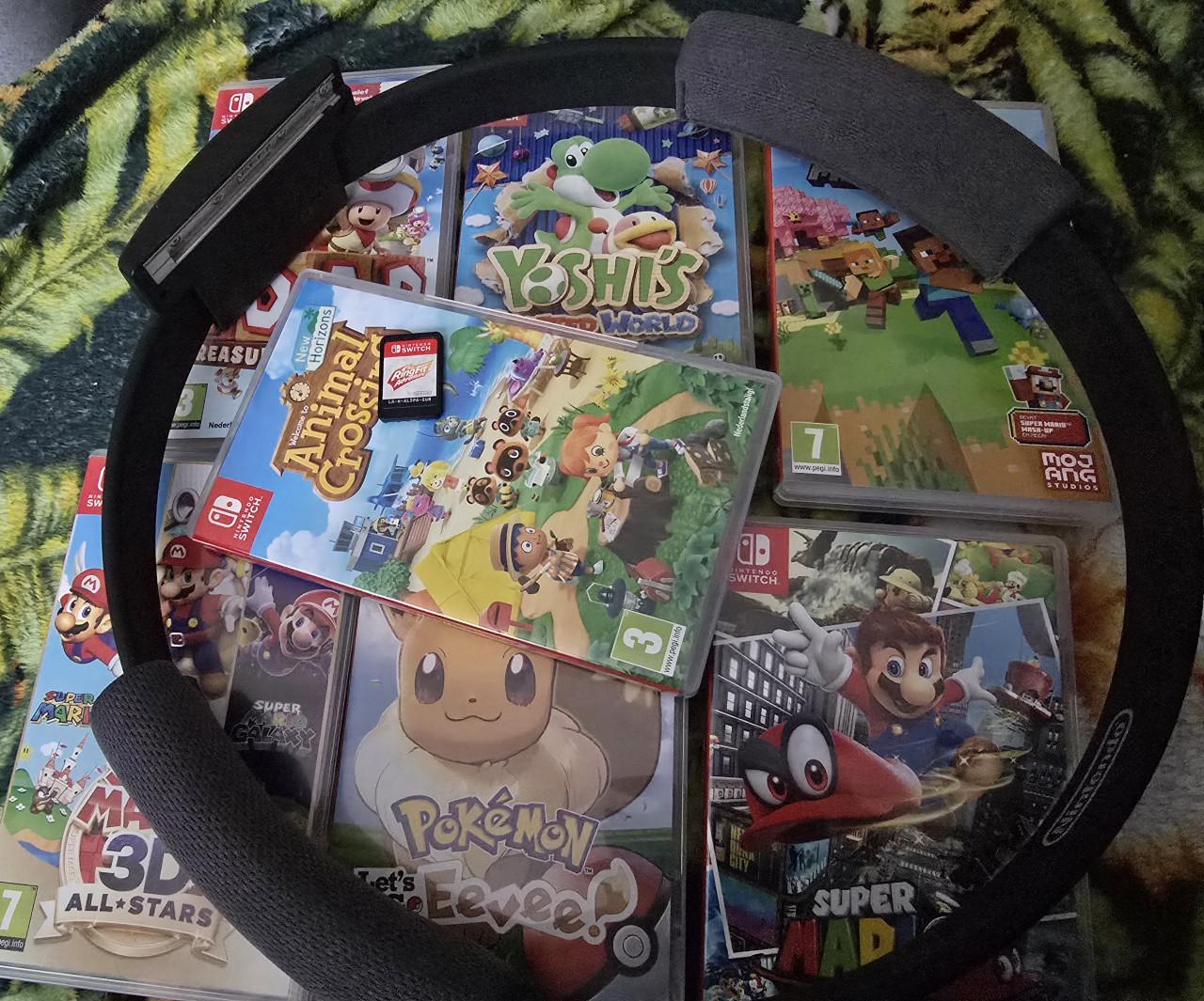 Nintendo Switch & Spelletjes & VR Bril