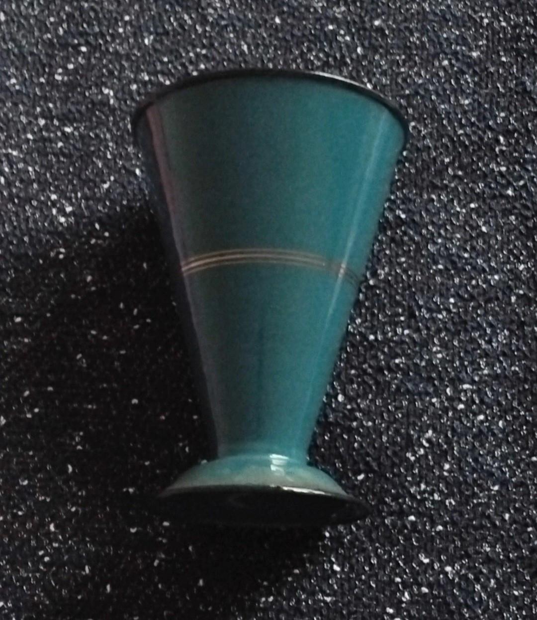 Vintage Emaille Edy Maatbeker jaren '30/'50