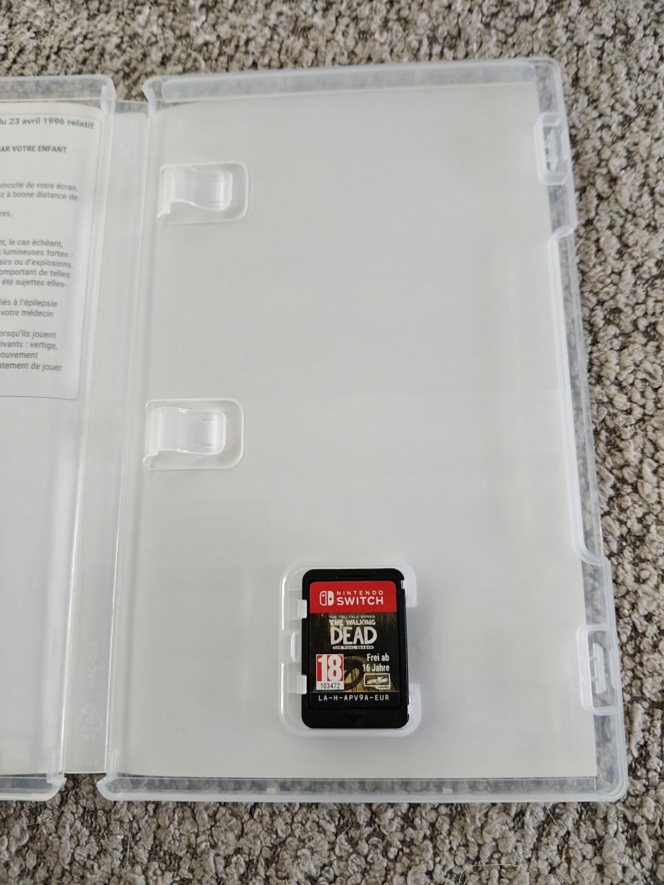 Nintendo switch walking dead