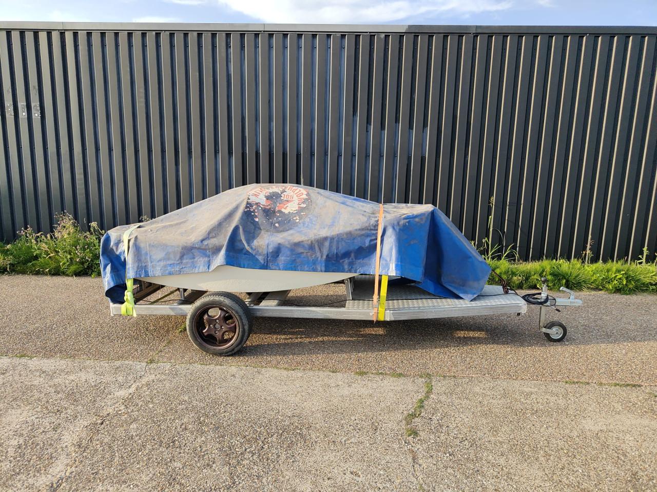 Mooie sloep/ roeiboot