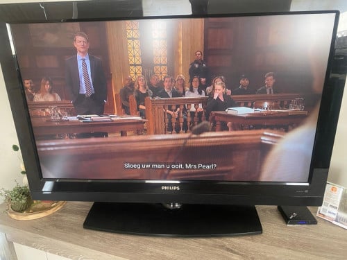 Zwarte Philips tv 42inch | bezorgen mogelijk.