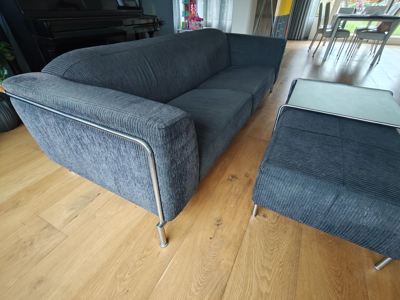 3 zits bankstel Harvink model Madam B, incl hocker en salontafel