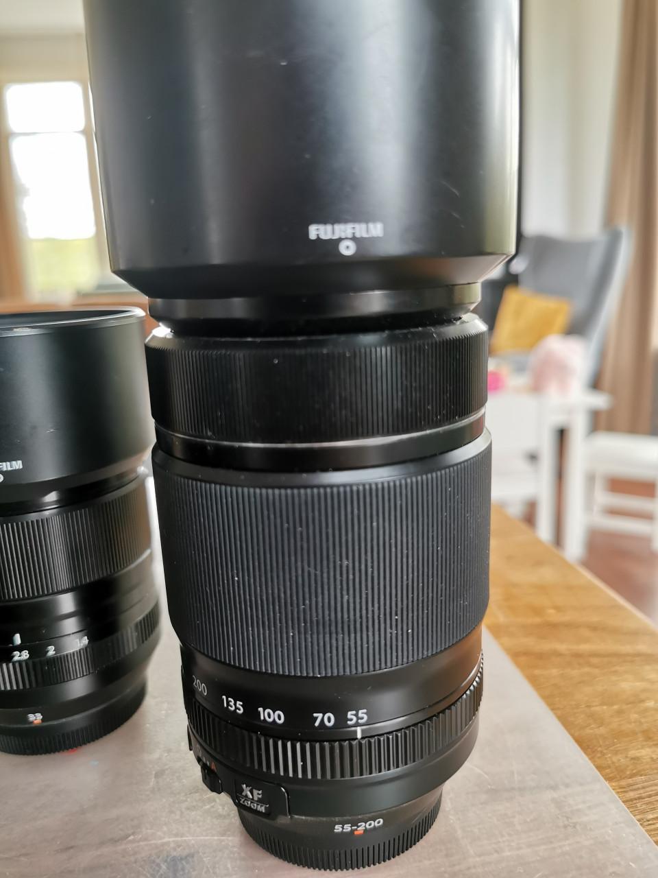 Fujifilm X-H2 digitale systeemcamera + 33mm, 18-55mm, 55-200mm
