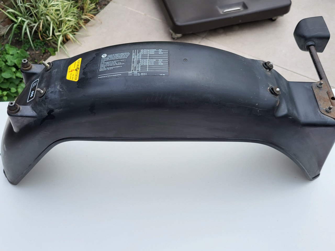 Achterspatbord BMW boxer motor