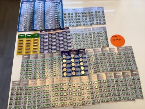 Partij diversen batterijen voor bodemprijsje (partij 15)