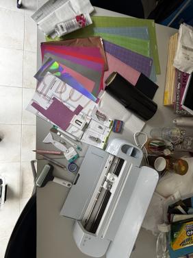 Cricut maker 3 met veel accessoires