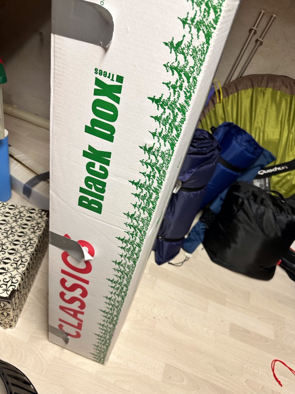 Kunst kerstboom