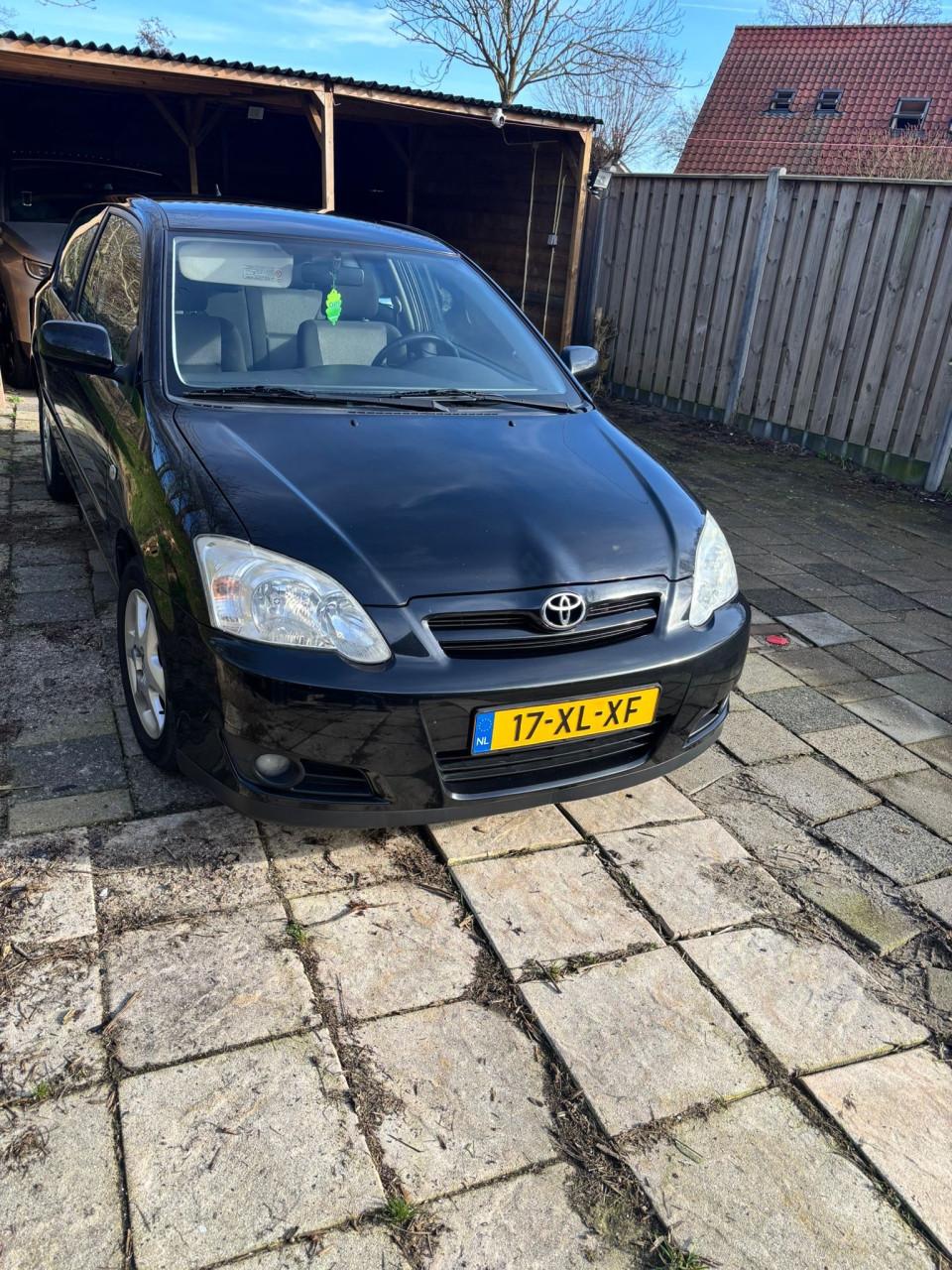 MOOIE TOYOTA COROLLA 1.6 16V VVT-i 3DR 2007 ZWART