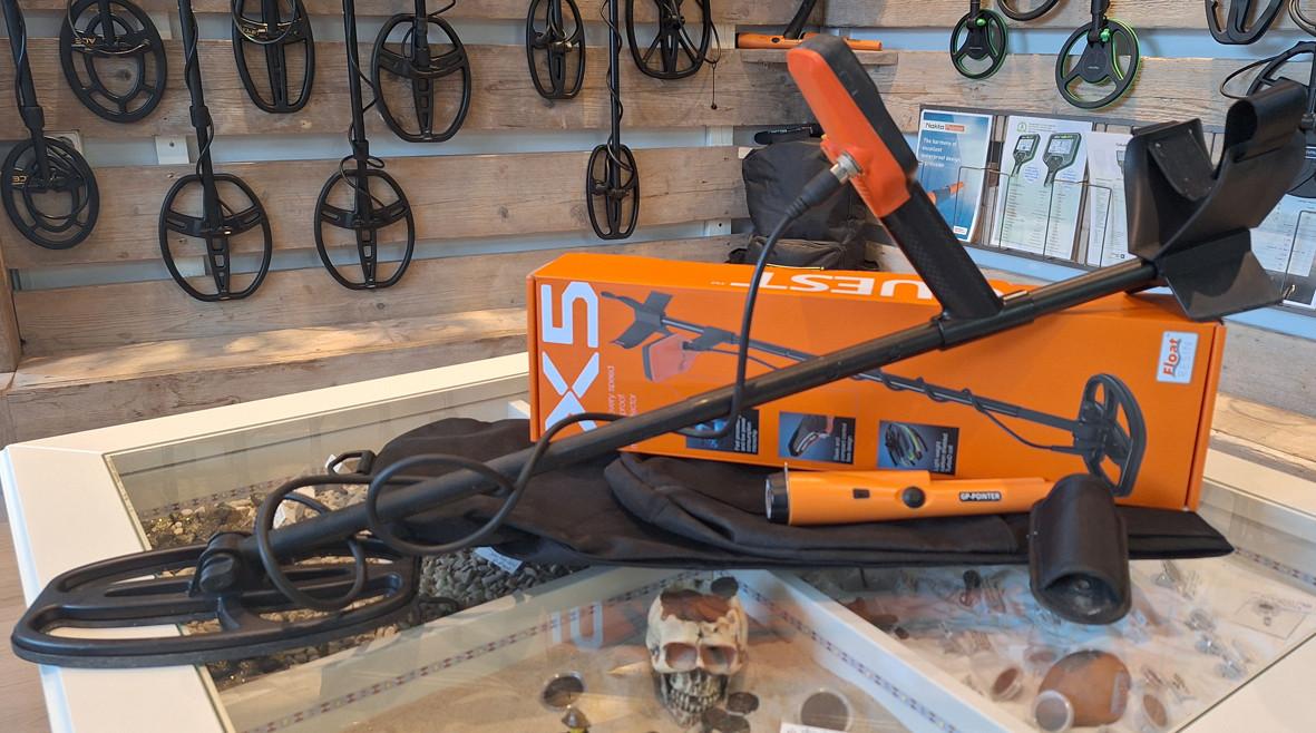 Tweedehands A-merk metaaldetectie apparatuur bij De Detectorshop