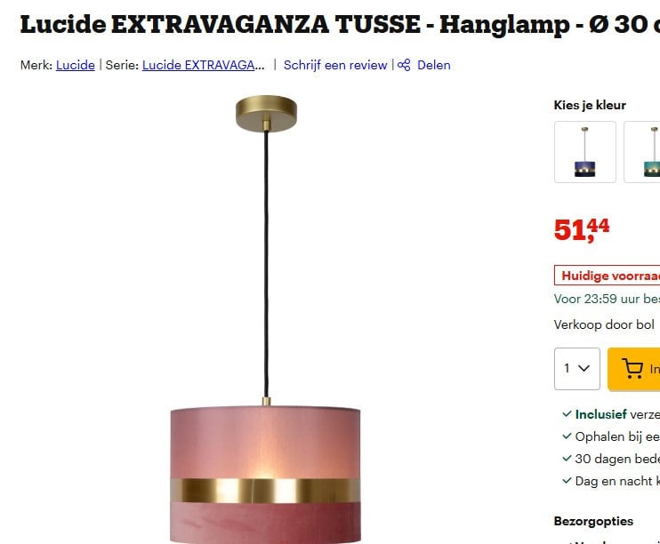 Meerdere lampen - perfecte staat