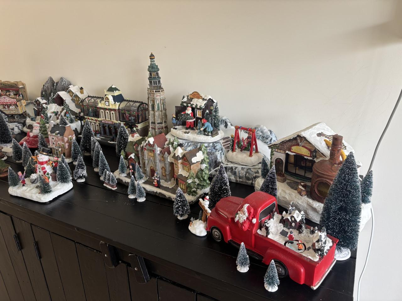 Kerst huisjes luville, intratuin etc