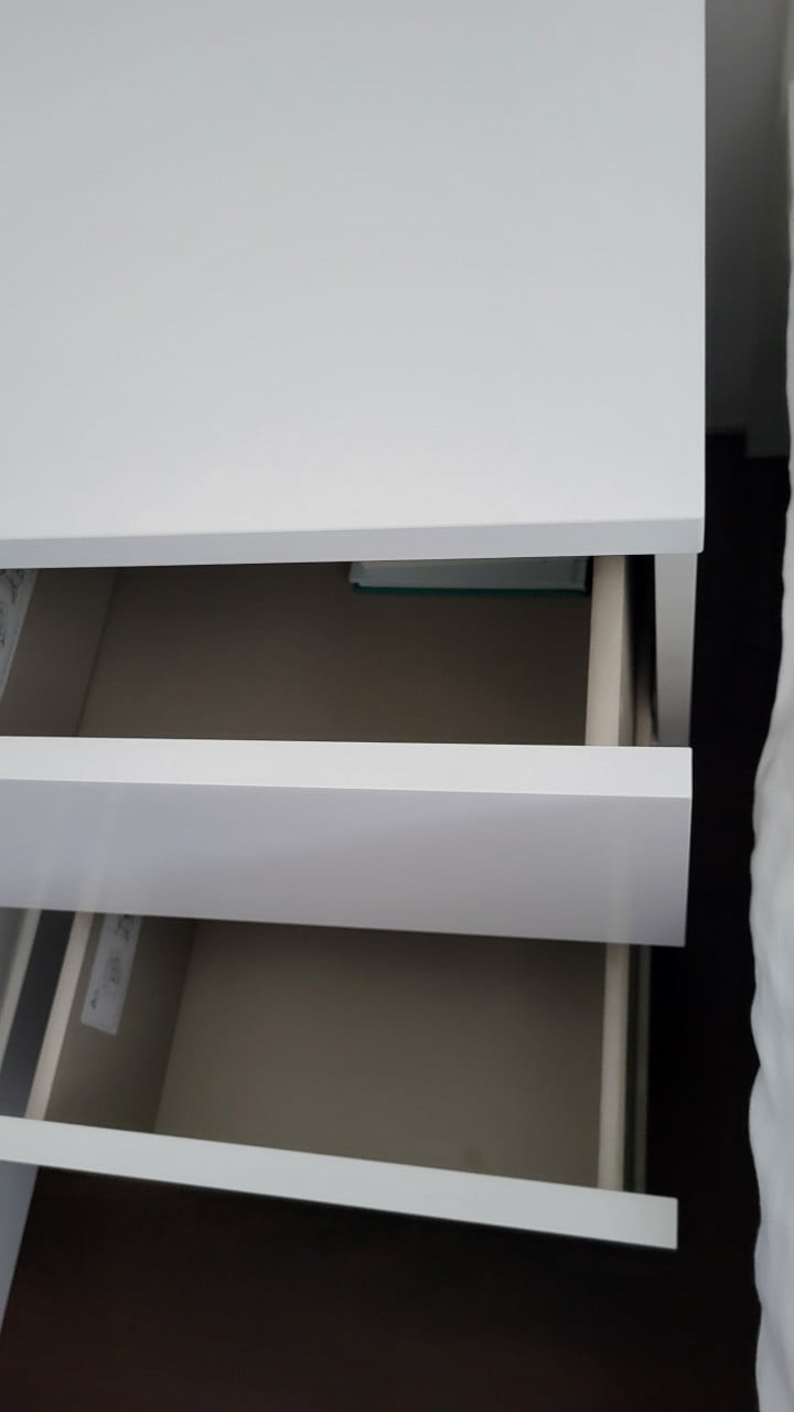 Diverse Slaapkamer Meubelen IKEA Serie Malm (wit)