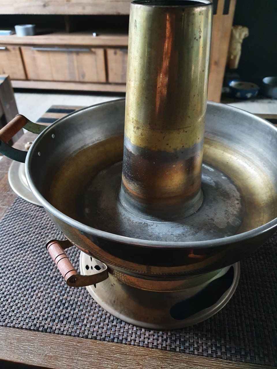 Leuke antieke traditionele Beijing Houtskool Hot Pot (afkomstig uit China)
