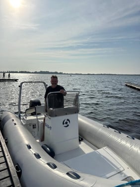 Rib Yam 550. Mooie rib met trailer