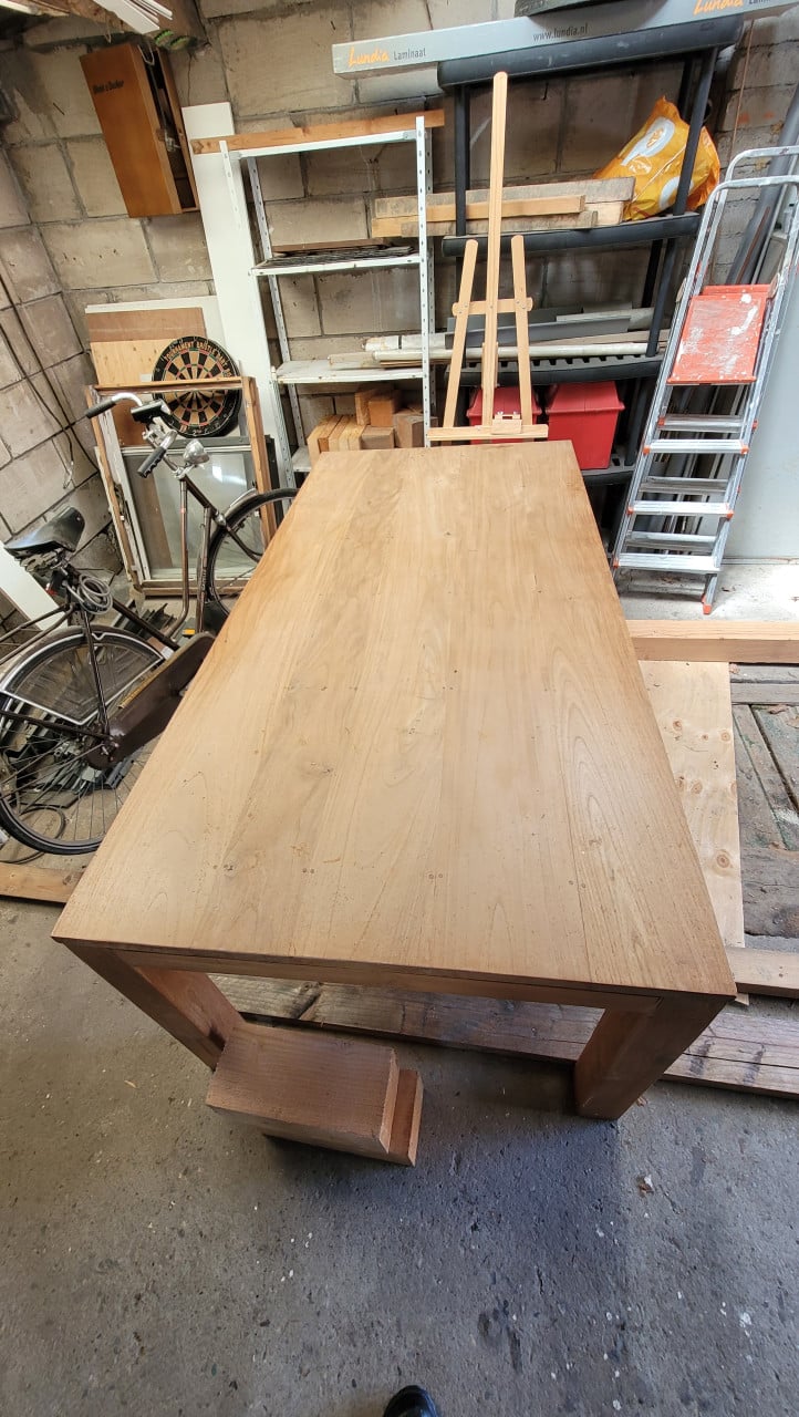 Eettafel gereserveerd