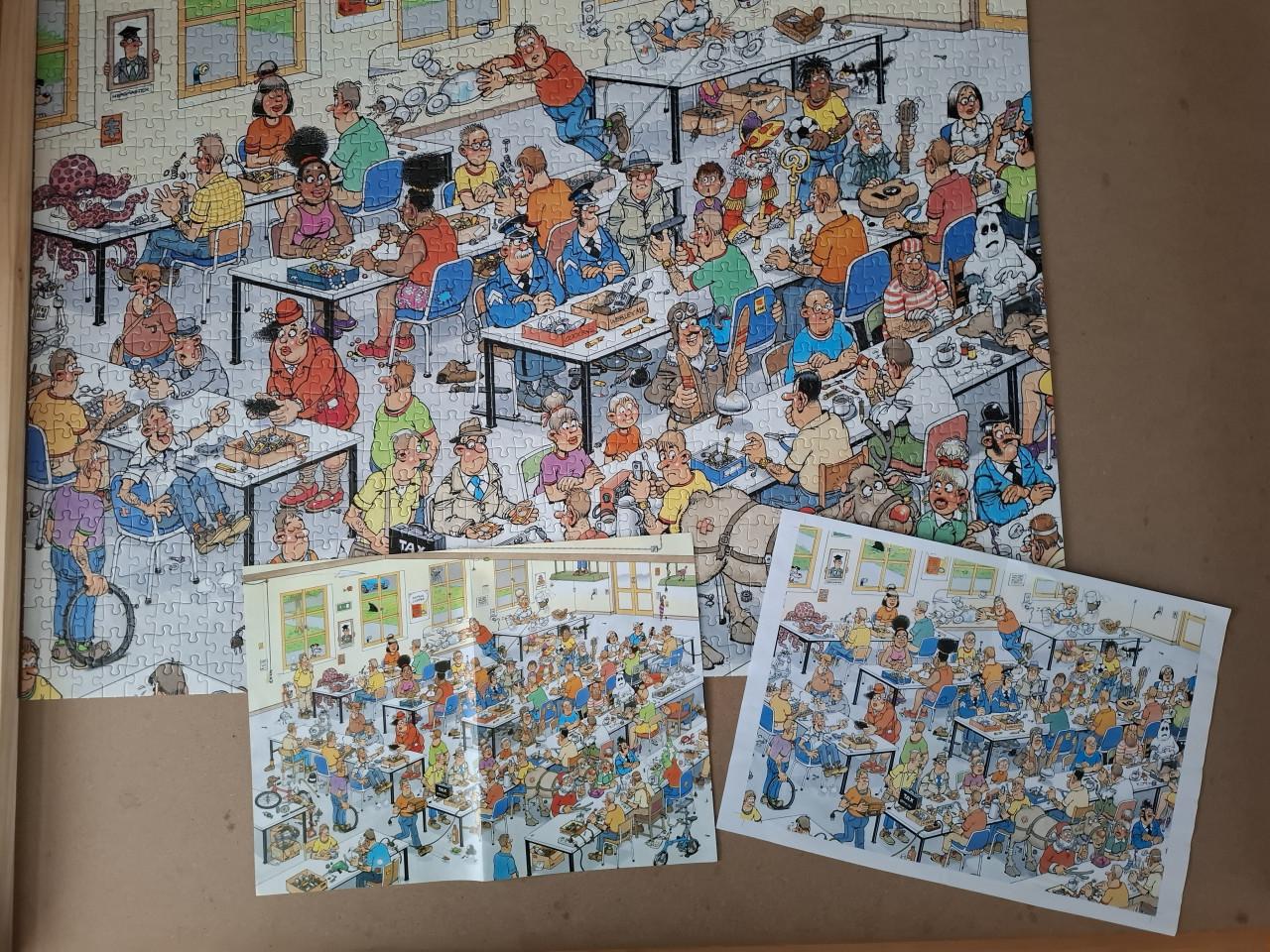 Jan van Haasteren puzzel 1000 stukjes