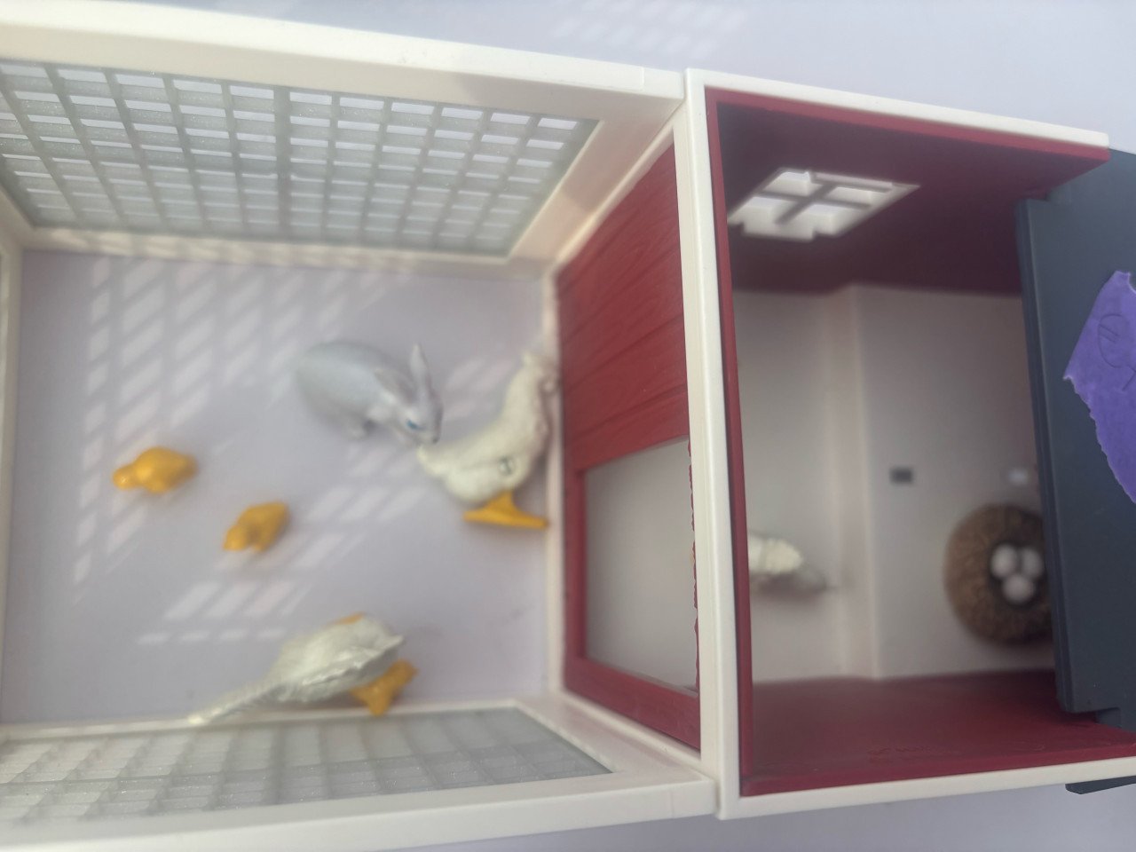 Schleich kippenhok