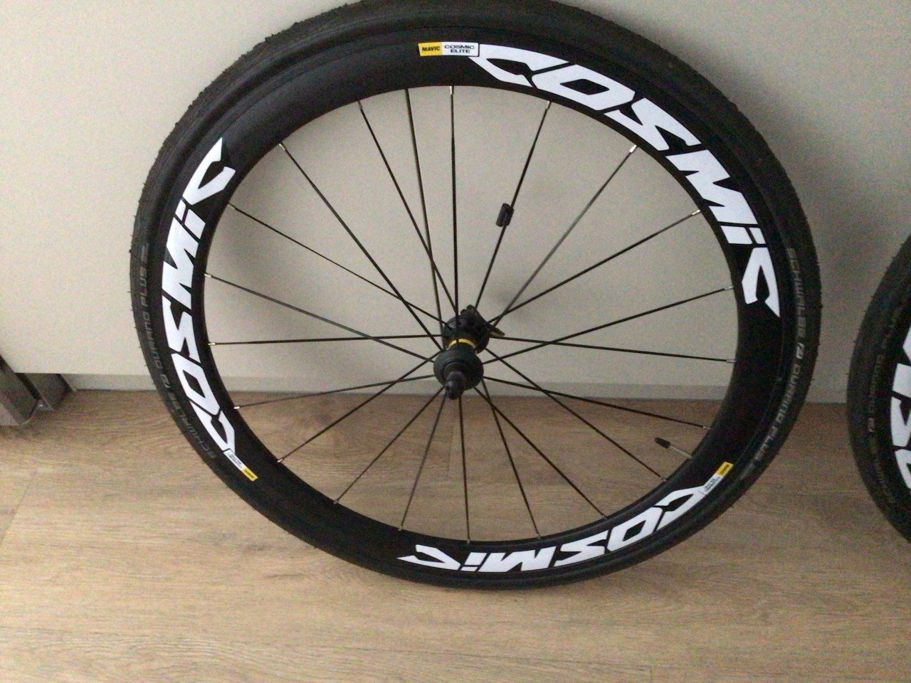 TE KOOP: MAVIC COSMIC WIELSET (aluminium 60mm, VELGremmen!!!).