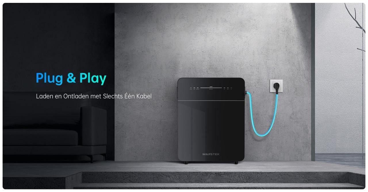 Marstek Venus E 3.0 Batterij 5kWh Thuisbatterij Plug&Play