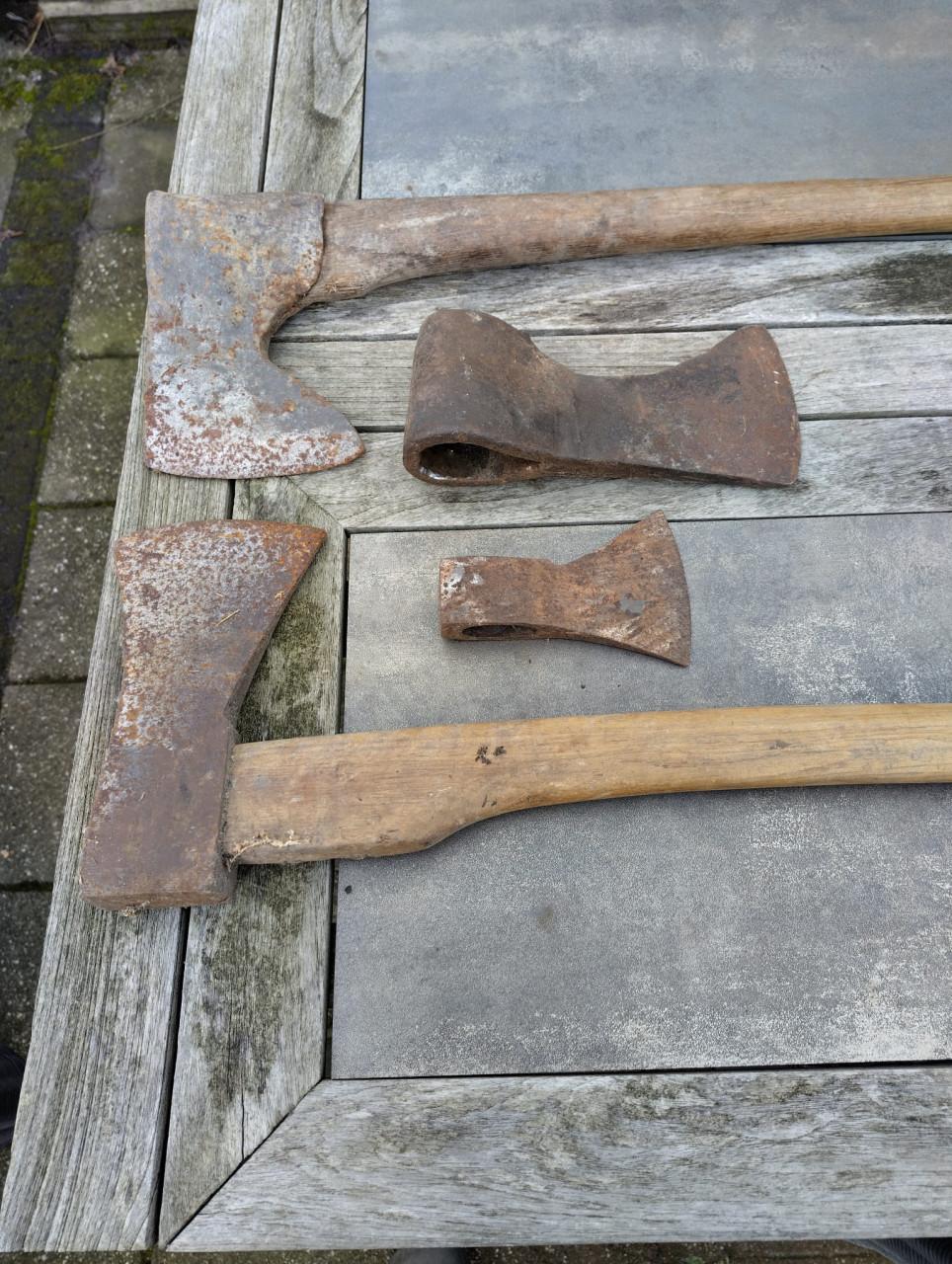 Div. tuingereedschap gebruikt