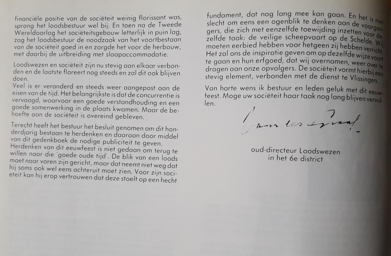 Een eeuw loodsen op en om de Schelde, door Rinus van Es