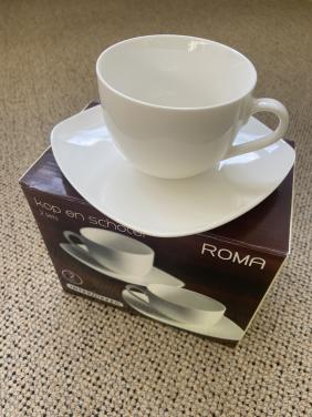 Nieuwe kop en schotels