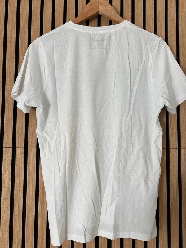 Jack & Jones heren t-shirt S – wit met logo