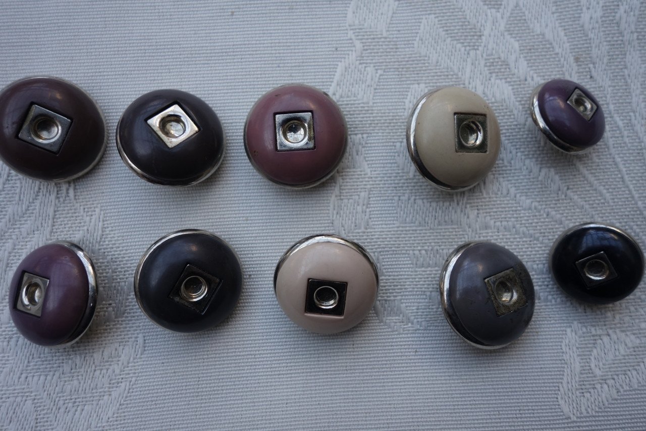 Set van 10 prachtige unieke retro knopen