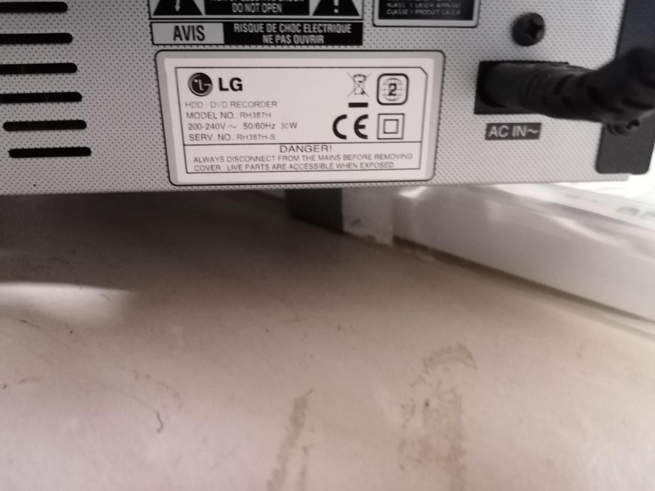 LG DVD speler