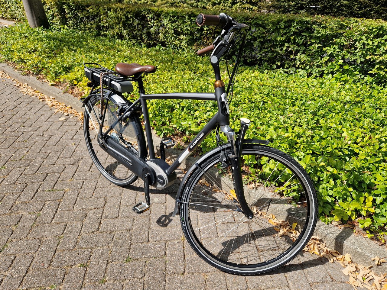 Batavus elektrische heren fiets met Bosch middenmotor
