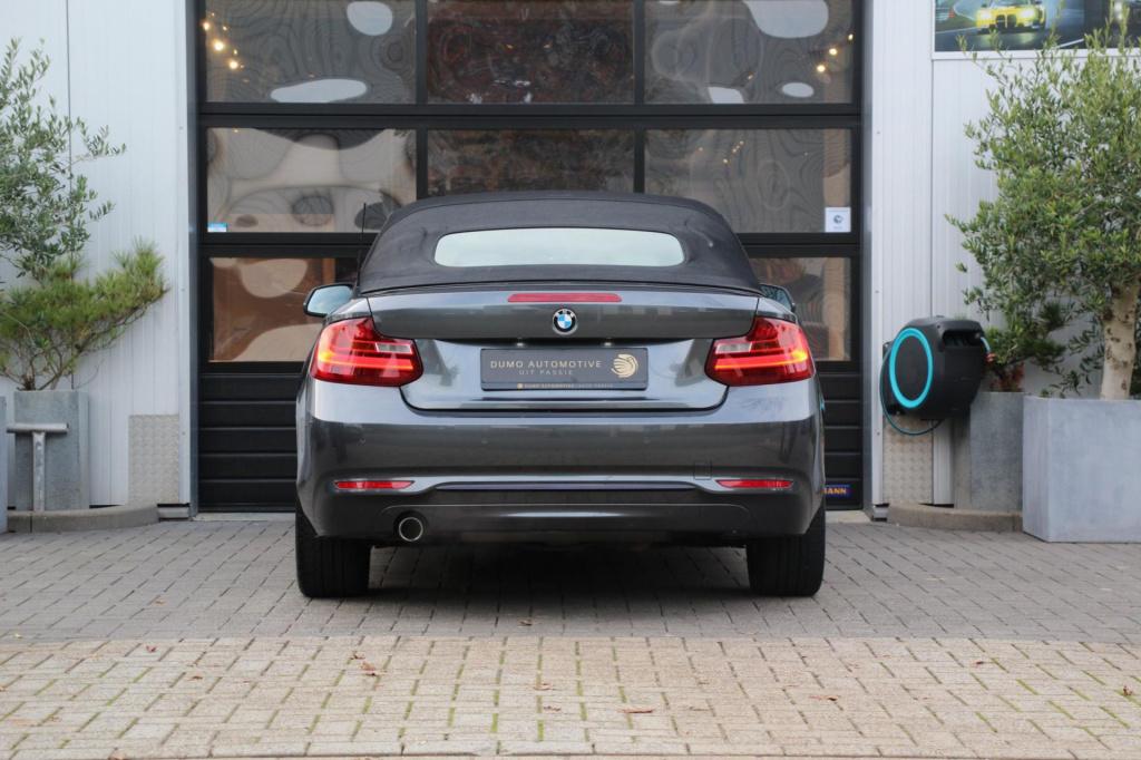 BMW 2-serie cabrio 218i sportline - leder - navi - led - pdc - stoel verw -