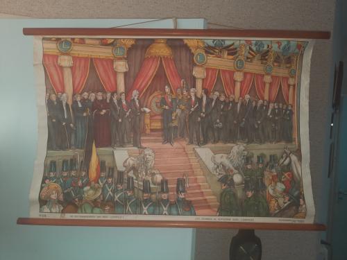 2 schoolplaten geschiedenis België