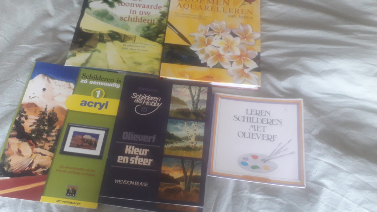 Teken en schilderboeken