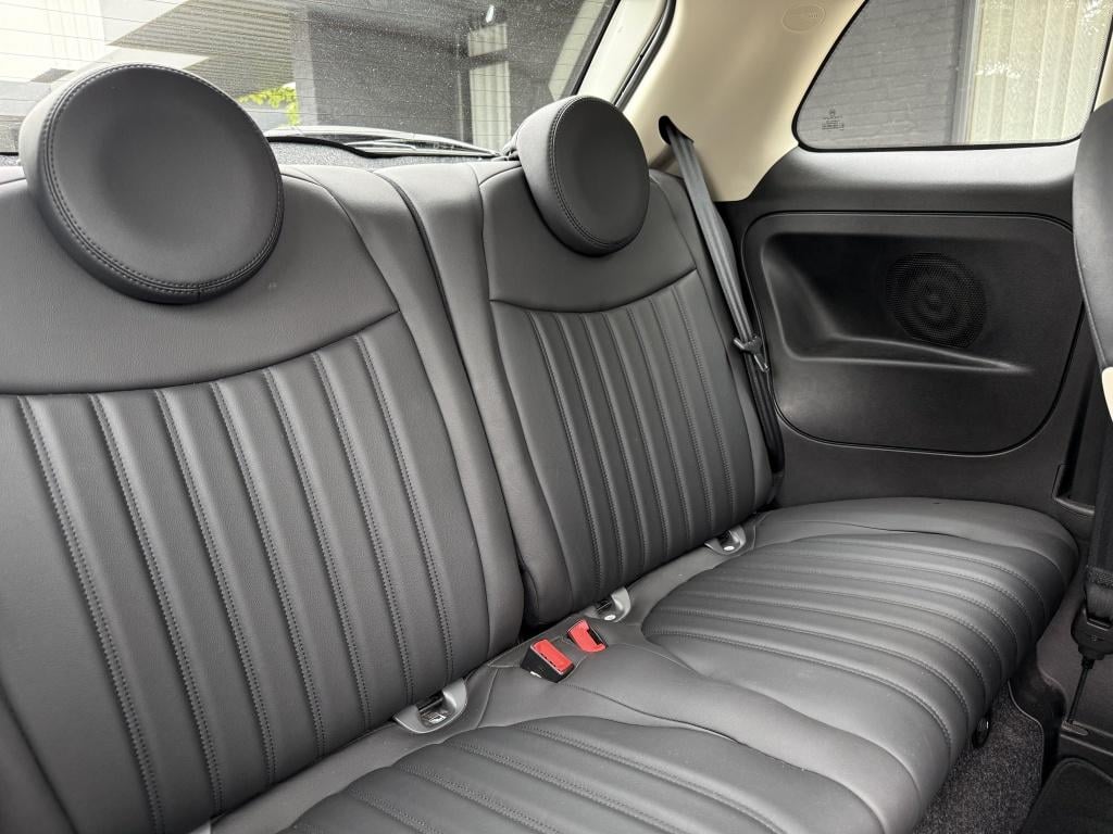 Fiat 500 1.2 lounge - lederen bekleding -